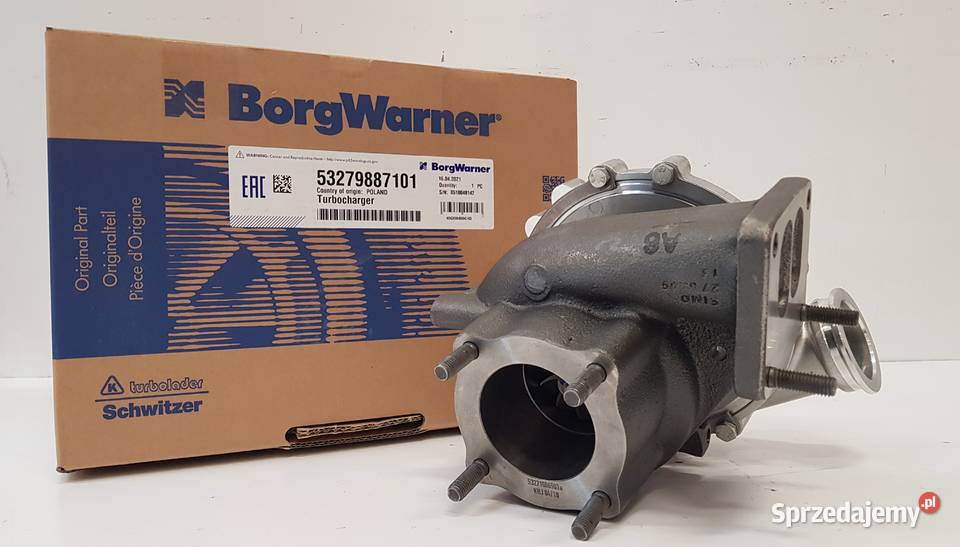Nowa turbosprężarka firmy BorgWarner 53279887101