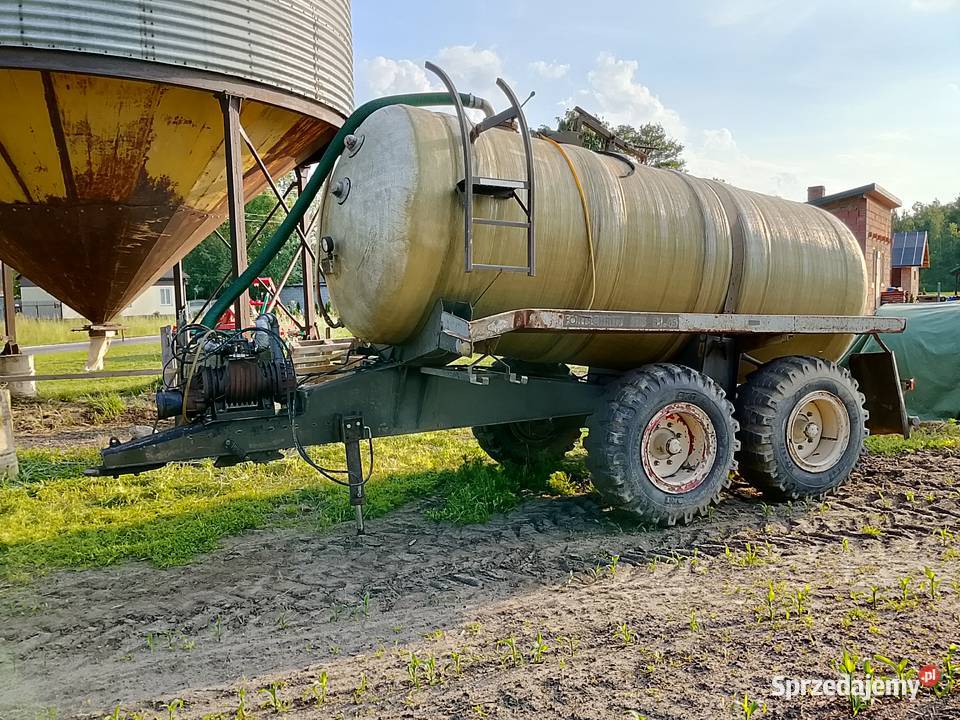 Beczkowóz fortschritt hts 8145 8000 l nieuszkodzony Wadlew