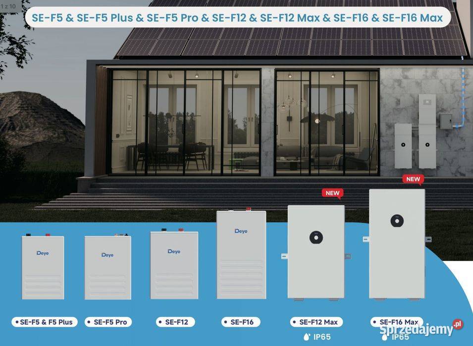 Deye SEF12 Magazyn energii 118 kWh LiFePO4 Nowy
