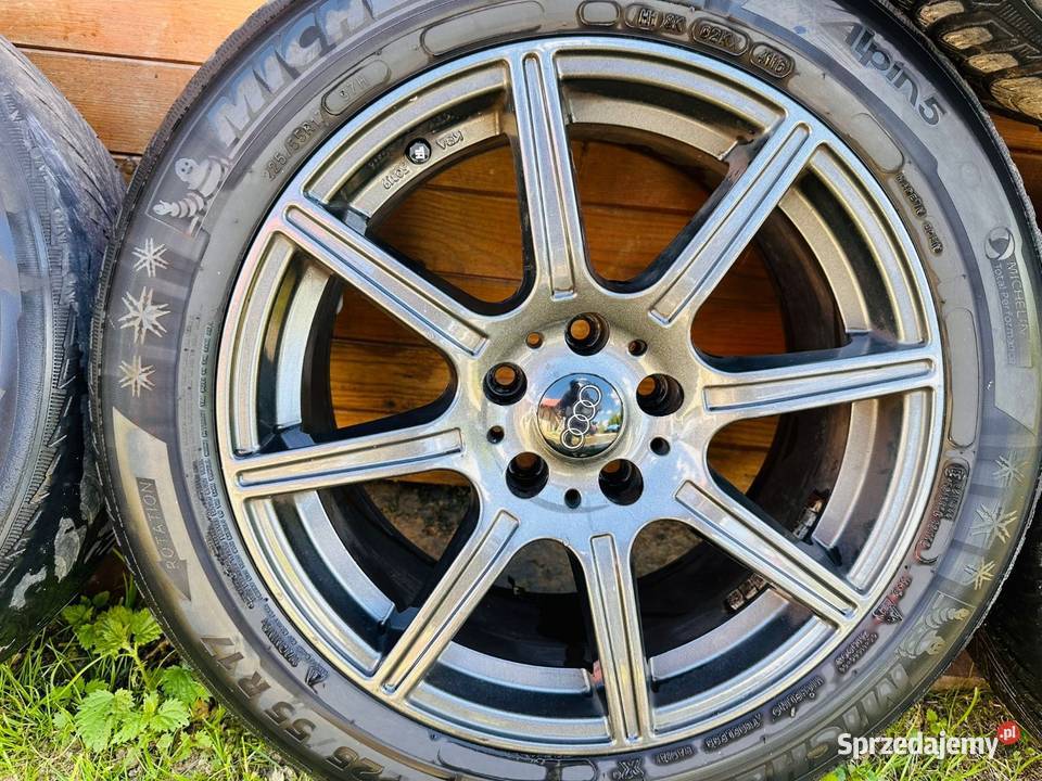 Audi Felgi z oponami 4sztuki 225 55R17 Samochodowe Brzesko