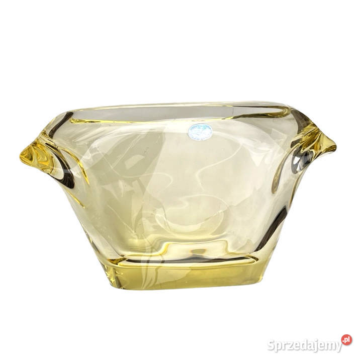 Szklany wazon proj M Klingera elezn Brod Sklo mazowieckie Warszawa sprzedam