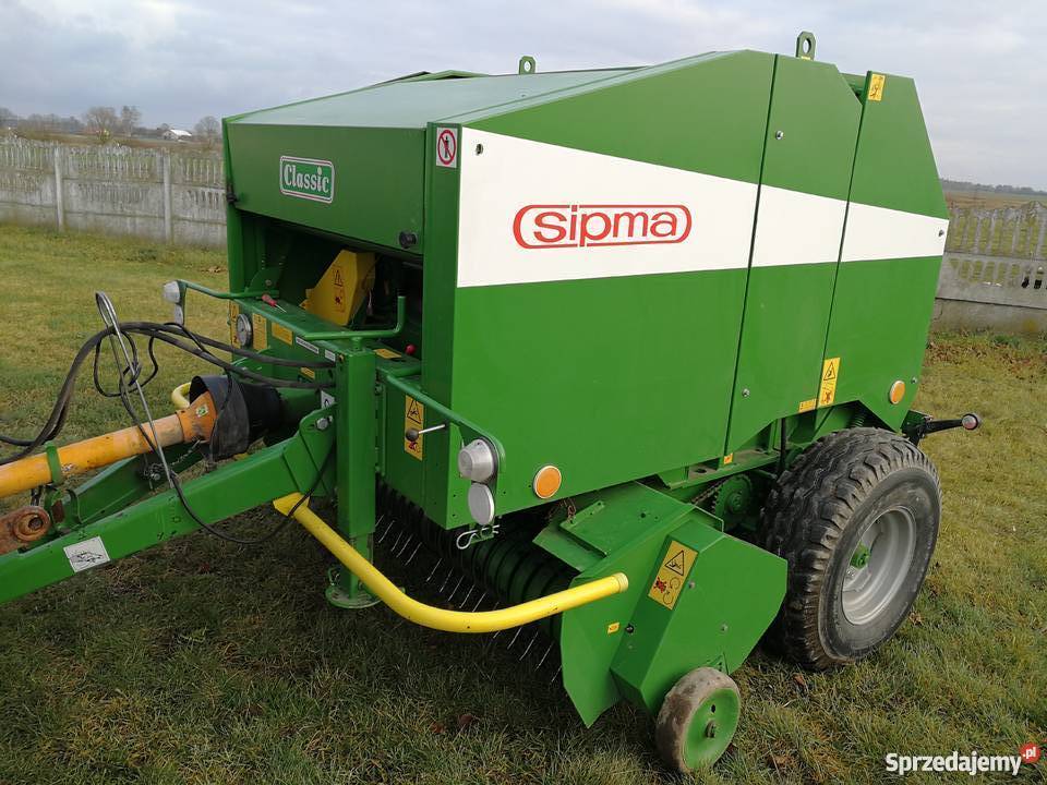 Sipma prasa rolująca siatka 2012r zwijarka Wisznice sprzedam