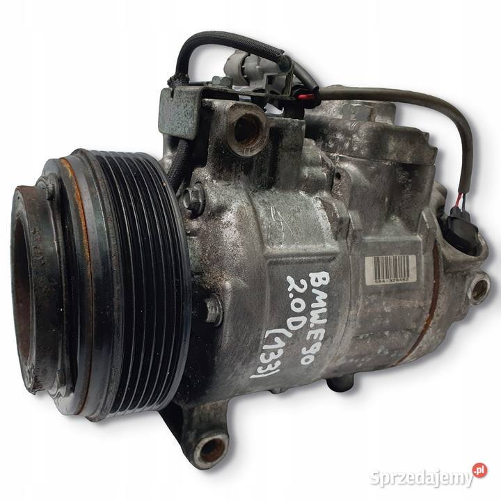 SPRĘŻARKA KLIMATYZACJI BMW E60 E90 20 D 6SBU14C osobowe lubelskie Chełm