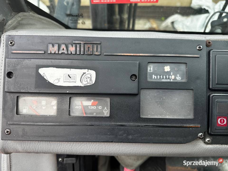 Wózek widłowy terenowy Manitou msi40 Wyszków