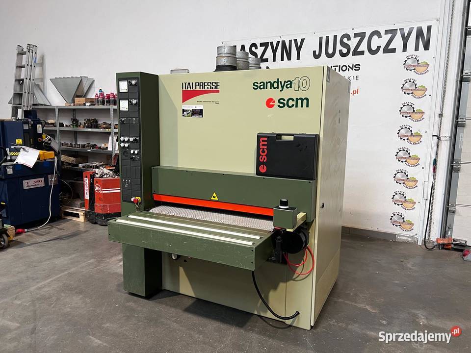 Szlifierka szerokotaśmowa SCM Sandya 10 3M 110