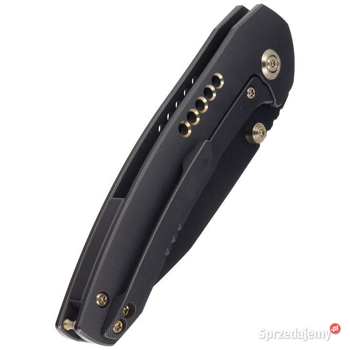 Nóż składany WE Knife Trogon Black Titanium Warszawa