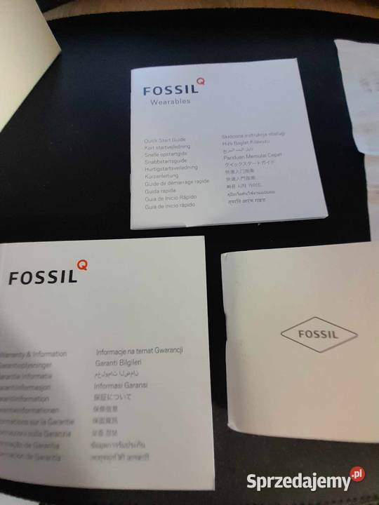 Zegarek fossil q marshall Wapienne