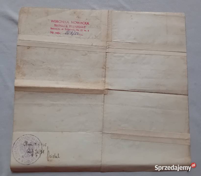 Odpis aktu urodzenia wydany gminę Wola Koźminek