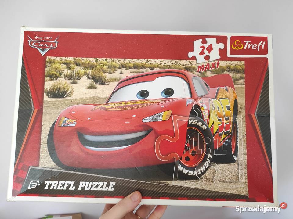 Trefl puzzle zygzak auta cars 24 duże puzzle Płock sprzedam
