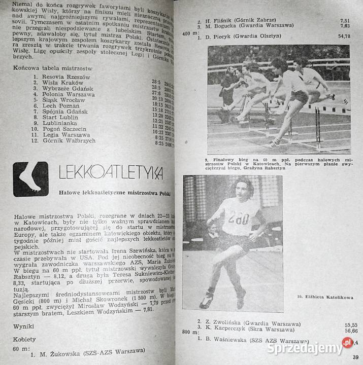 Sport 75 Kalejdoskop Zbigniew Chmielewski lubelskie