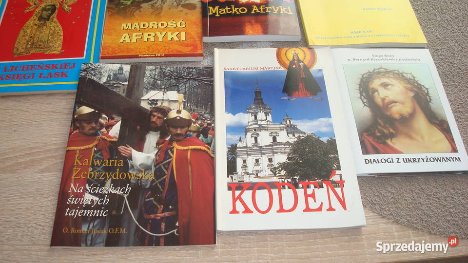 Kolekcja książek religijnych Poradniki, albumy i reportaże Osięciny sprzedam