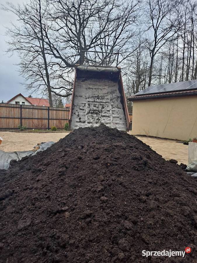 Kompost do ogrodu pod warzywa rabaty trawnik Kraków