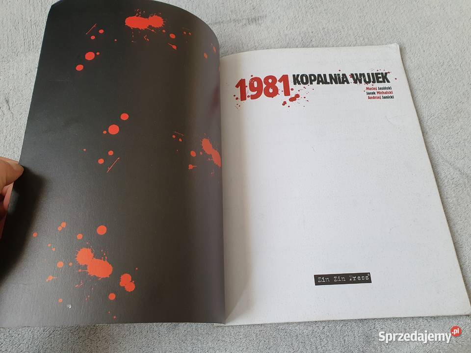 1981 Kopalnia Wujek komiks ze wstępem Lecha Rok wydania 2006 Gdynia