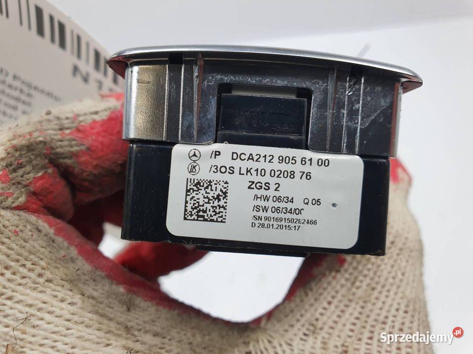 PRZYCISK MERCEDES CLS 400 W218 A2129059056100 Pozostałe