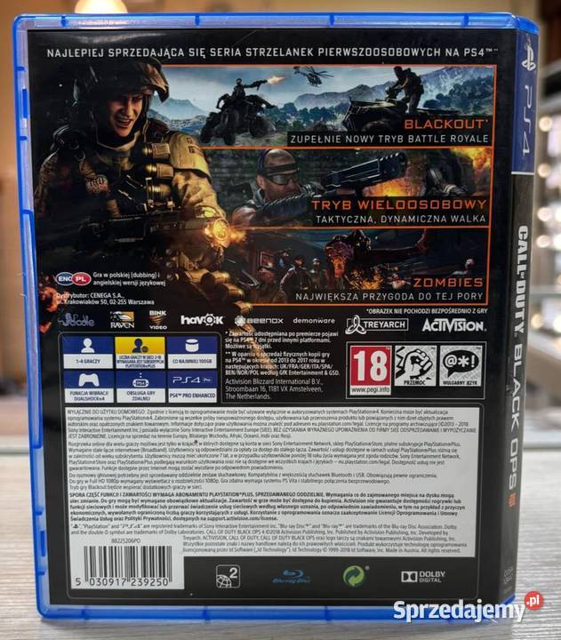 Call of Duty Black Ops 3 warmińsko-mazurskie Elbląg