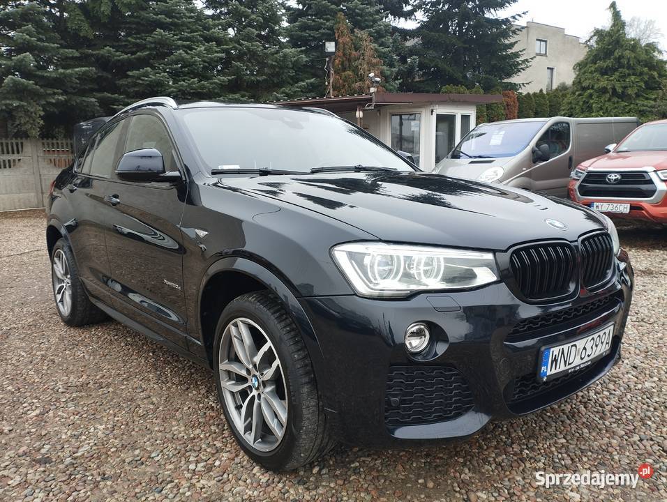 BMW X4 Mpakiet Navi 4x4 Kamera przebieg 124 elektryczne szyby Warszawa sprzedam