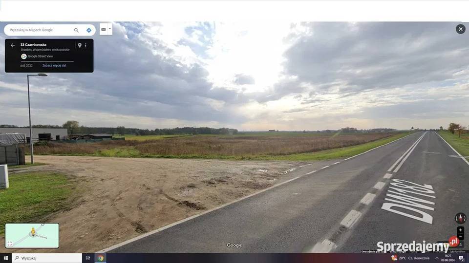 Działka budowlana Ziemia Brzeźno obok Czarnkowa