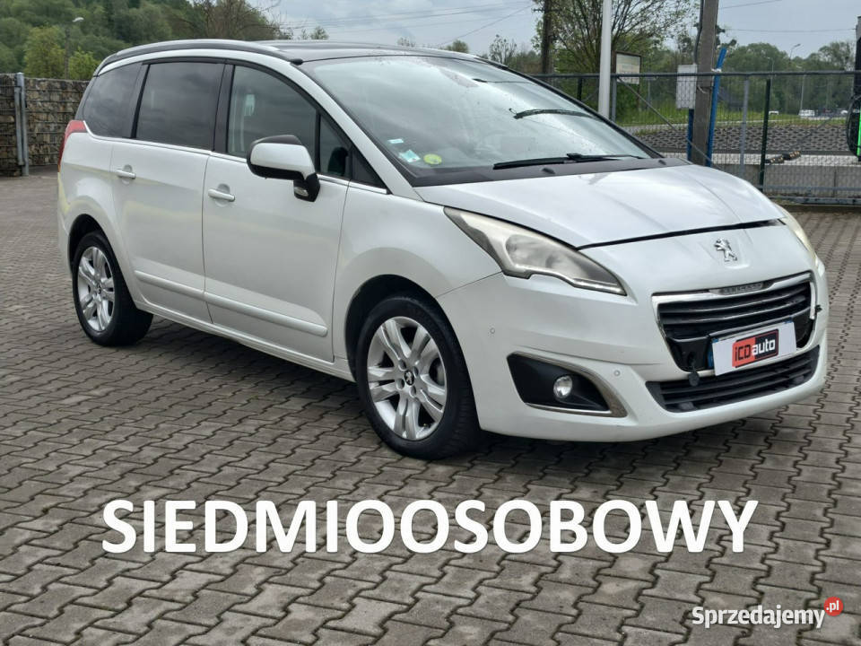 Peugeot 5008 16 ehdi 115 head up nawigacja