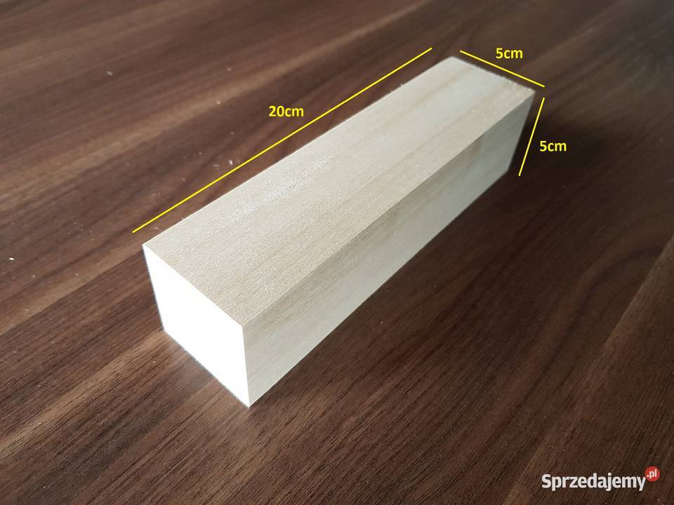 Drewniane klocki lipowe drewno do rzeźbienia Łódź sprzedam