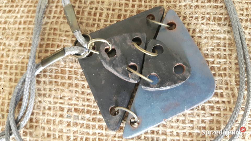 Naszyjnik ceramiczny ręcznie wykonany Otwock