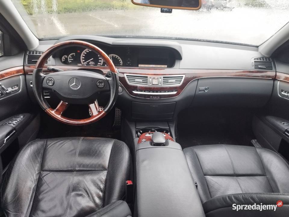 Salon Polska Mercedes S klasa 47 V8 340 2007 59s Sośnicowice