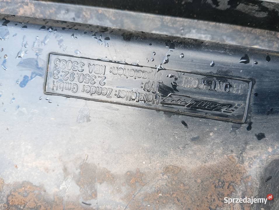 Opel Manta B spoiler przedni dokładka Zender dolnośląskie Wiązów sprzedam