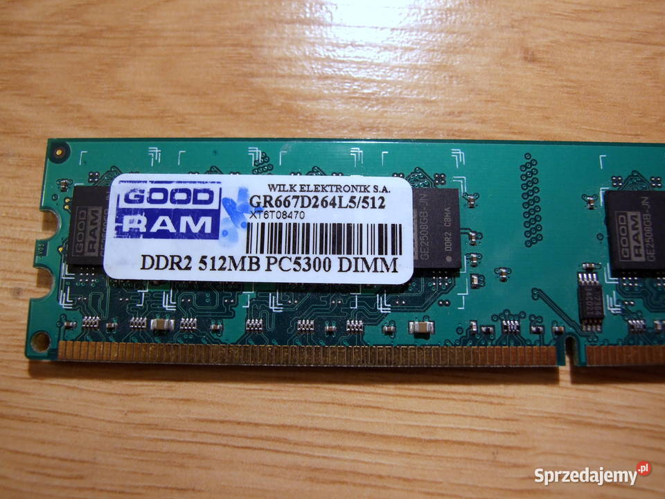 Pamięci DualChanel 1GB Good Ram DDR2 667 Gdańsk sprzedam