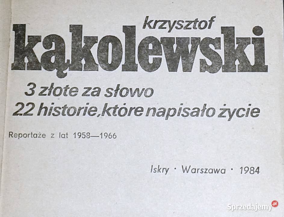 3 złote słowo 22 historie które napisało życie Pozostałe Chełm