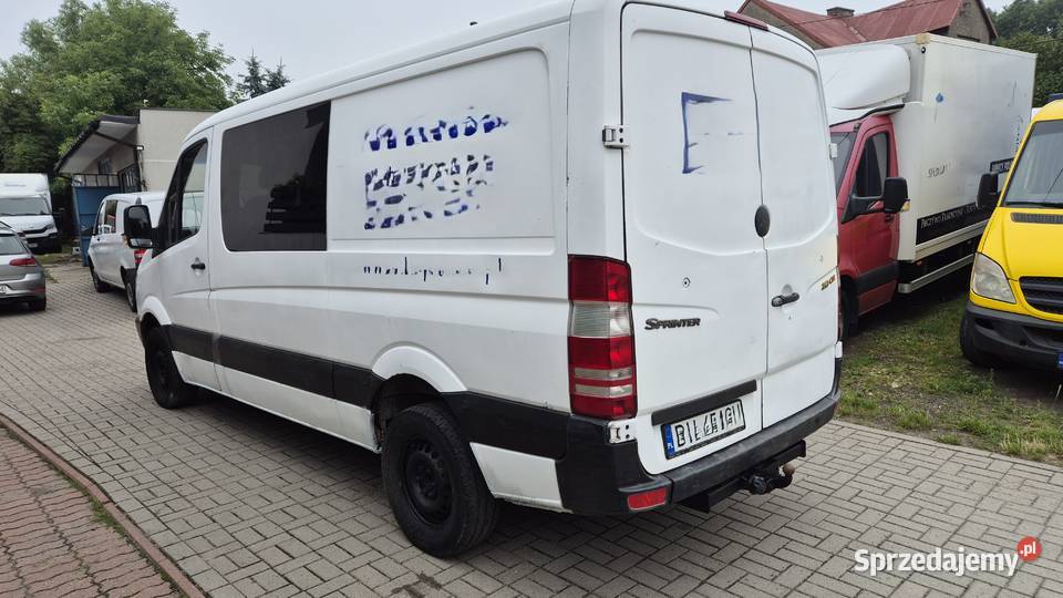 MERCEDES SPRINTER 22 CDI 6 OSOB Z KLIMA nieuszkodzony
