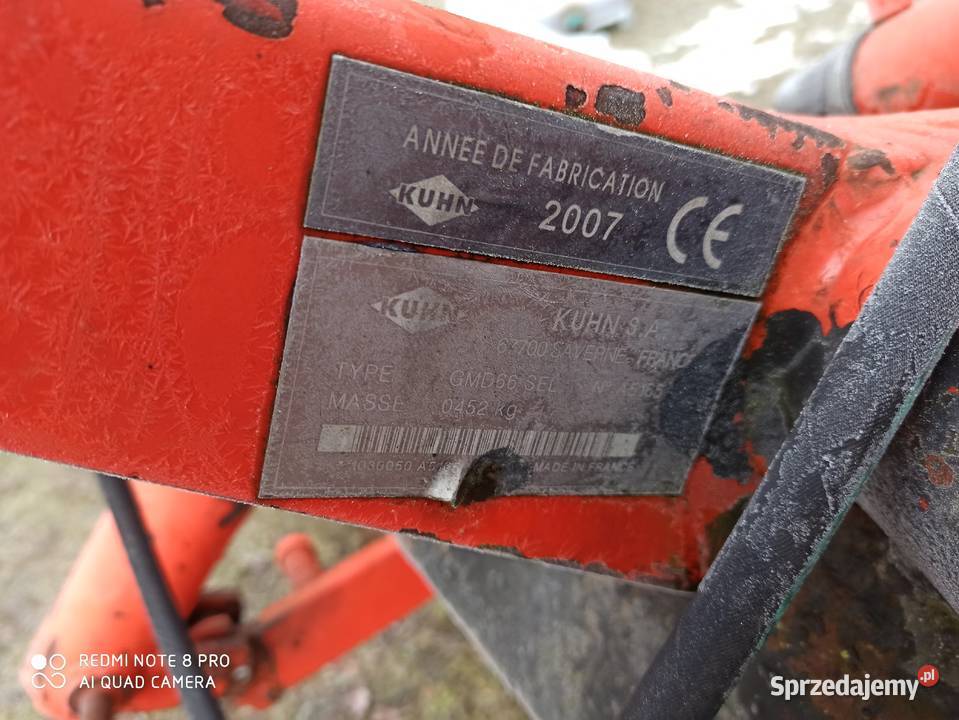 Kosiarka dyskowa KUHN gmd 66 claas pottinger Nowy Tomyśl