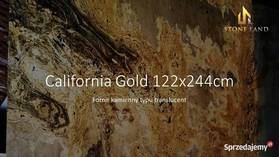 Fornir kamienny transparentny VIJAY GOLD do wewnętrzne dolnośląskie Wrocław