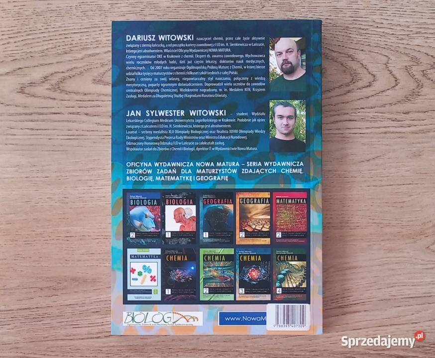 Chemia zbiór zadań maturalnych cz 1 cz 2 cz 3 Podręczniki Kraków sprzedam