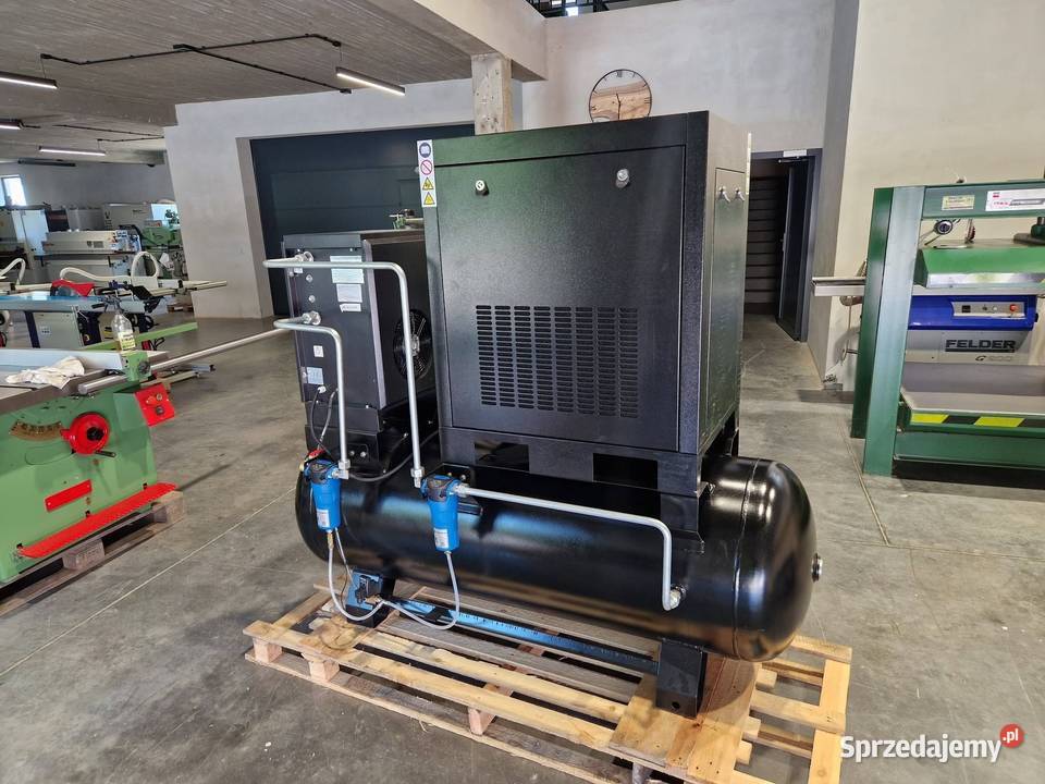 Sprężarka Śrubowa 55 kw 500l osuszacz falownik Produkcja Kalwaria Zebrzydowska