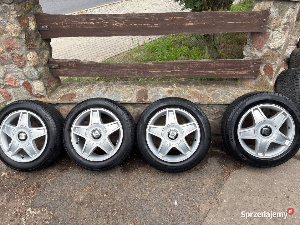 Seat FELGI ALUMINIOWE 20555 R16 KOMPLET ET43 Słowikowo