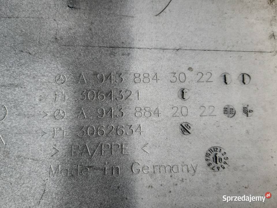 MERCEDES ACTROS MP3 POLIK NAROŻNIK KABINY PRAWY Pozostałe