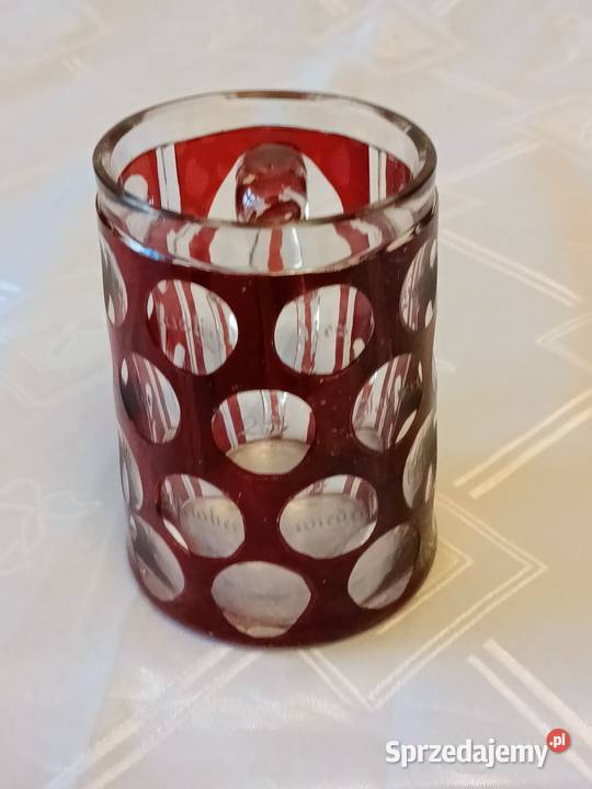 Pięknie oszlifowane stary kufel Porcelana i szkło Gliwice