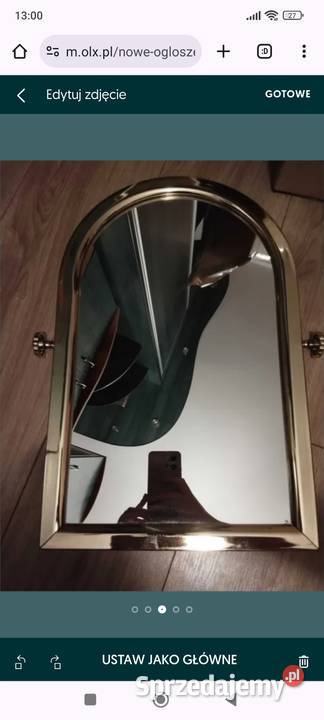 Metalowa toaletka vintage Olsztyn sprzedam