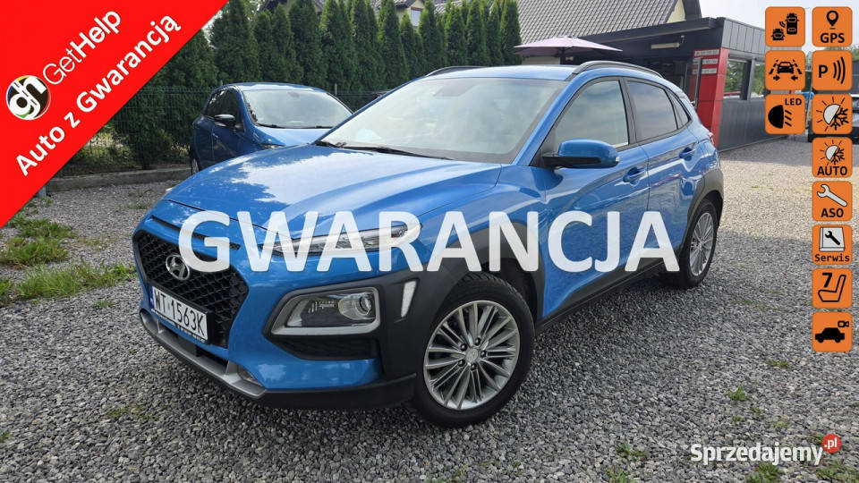 Hyundai Kona 10 TGDI 100 Bezwypadek Grzane Fotel mazowieckie Otwock Mały sprzedam