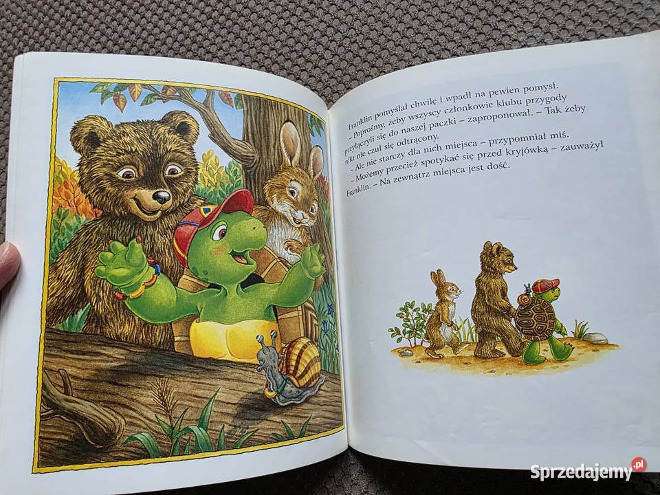 Franklin i jego paczka Bajki i wierszyki Kraków sprzedam