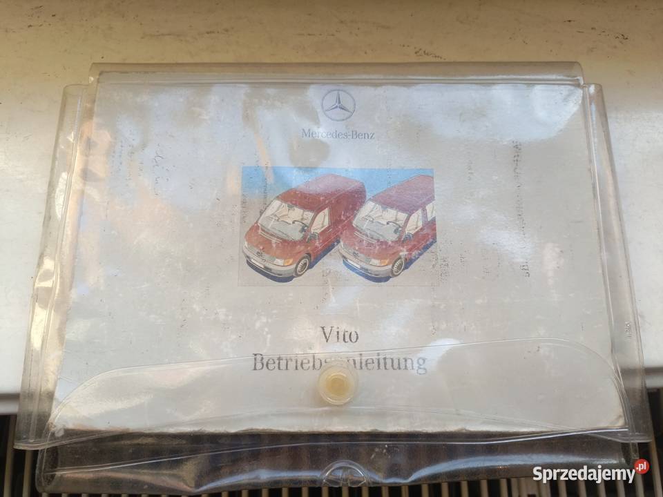 Mercedes Vito 638 książka obsługi Okazja Bolesławiec sprzedam