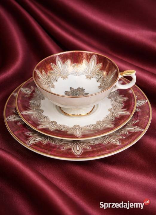 ELFENBEIN  BAVARIA kolekcjonerskie Trio Pabianice