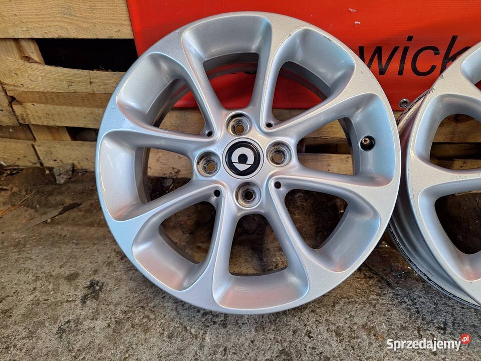 Alufelgi 4x100 15 Smart Forfour Fortwo Renault Smart OE