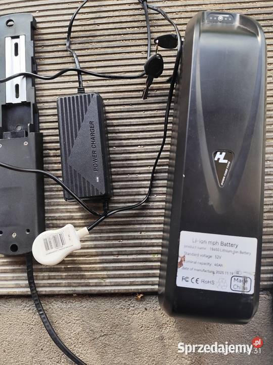 Bateria rower elektryczny 52 V Zielona Góra sprzedam