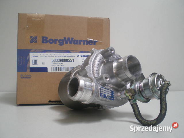 Nowa turbosprężarka BorgWarner KKK 53039700551 mazowieckie Siedlce