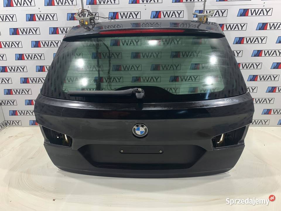 BMW F11 KLAPA BAGAŻNIKA TYŁ TYLNA 668 SCHWARZ II