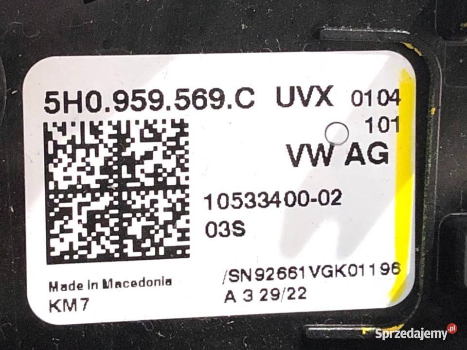 LAMPA SUFITOWA VW GOLF VIII 5H0959569C Hatchback