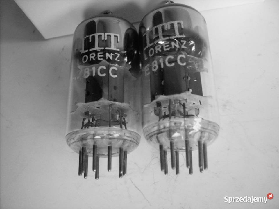 E81CC ITT LORENZ Stuttgart dobrana PARA z lat śląskie Porąbka