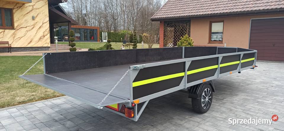 Przyczepka sam duża burtowe Do samochodów osobowych lubelskie Polichna