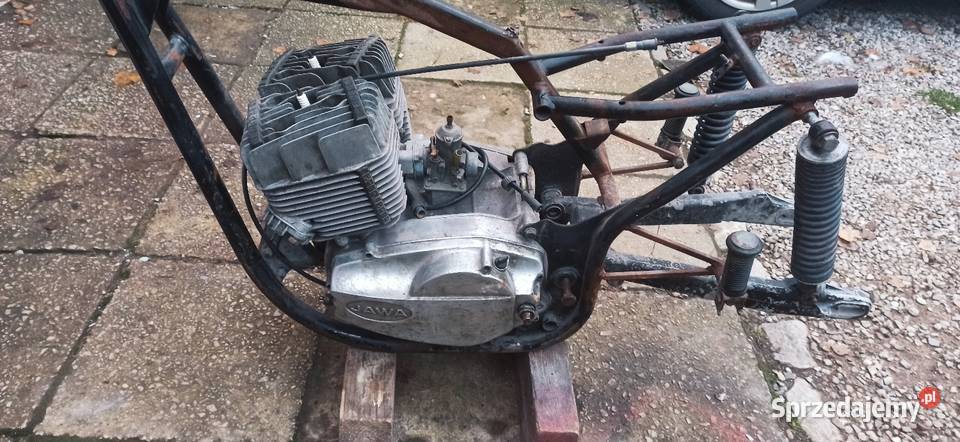 Silnik rama jawa 638 Kielce