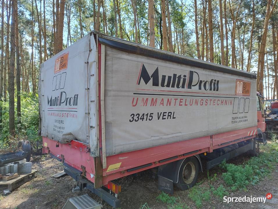 man plandeka firanka skrzynia ladunkowa burto Rok produkcji 2004 Książenice